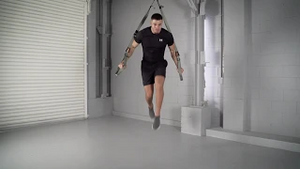 Power Straps Split Jump