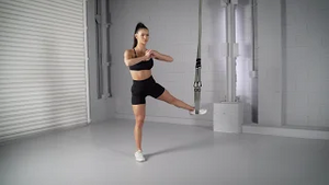 Power Straps Side Lunge