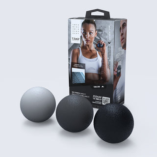 TRNR Gel Balls & Packaging | 3 Grip Strengthening Balls 