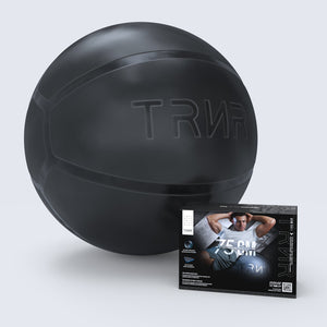 TRNR Exercise Gym Ball & Packaging